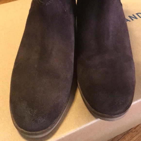 Lucky Brand suede fringe boots Size 6.5m - Picture 6 of 6